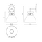 Alora Mood WV411809 Waldo 1-lt 13" Tall Wall Sconce