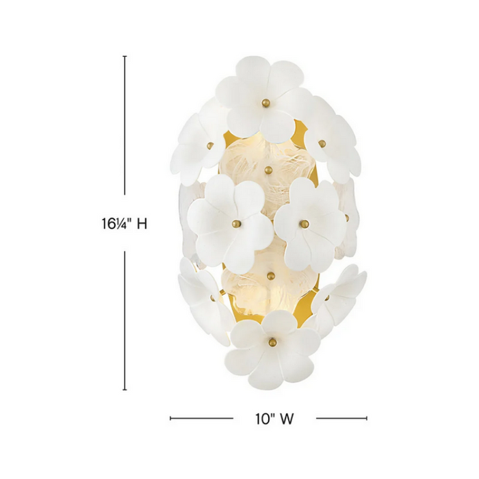 Fredrick Ramond FR41960 Marianne 2-lt 16" Tall LED Wall Sconce