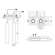 Eurofase TGO2T Tango 2 Light 30W LED Suspension with Trim