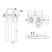 Eurofase TGO2T Tango 2 Light 30W LED Suspension with Trim