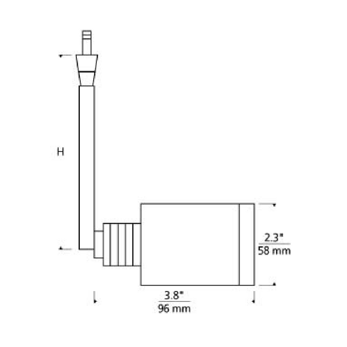 Tech Lighting 2" LED Tellium Head