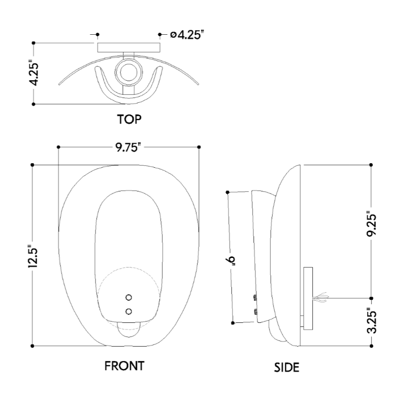 Troy B2513 Adler 1-lt 13" Tall Wall Sconce
