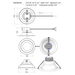 Lotus DL254-10-40W 10" 22W/26W/30W/35W/40W LED Round Commercial Recessed Downlight, 5CCT Selectable