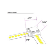 Lotus SC-8-10 Tape to Tape 90° Screw Connector