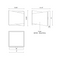 Kuzco WS31205 Cubix 1-lt 6" Wall Sconce