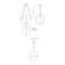 Kuzco PD76716 Aries 1-lt 17" LED Pendant
