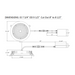 Lotus LL8R 8" 40W LED Round Slim Commercial Recessed Downlight