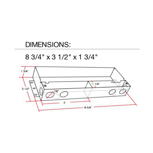 Lotus SMT-024 96W 24V Constant Voltage Driver, 5-in-1 Dimmable