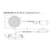 Lotus LL10R 10" 50W LED Round Slim Commercial Recessed Downlight