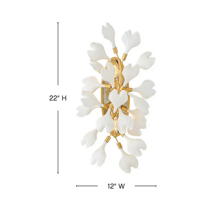 Fredrick Ramond FR41930 Audra 2-lt 22" Tall LED Wall Sconce