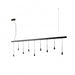 Bover Skybell Linear S/9L/20 9-lt 92" LED Pendant, Down Light