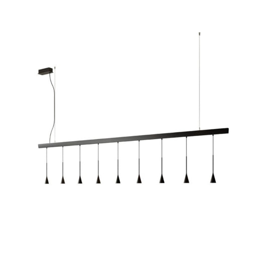 Bover Skybell Linear S/9L/21 9-lt 92" LED Pendant, Down Light