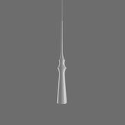 Bover Slend 03 1-lt 3" LED Pendant-Matte White