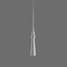 Bover Slend 03 1-lt 3" LED Pendant-Matte White