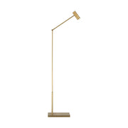 Visual Comfort SLFL57230 Ponte 1-lt 39" Tall LED Floor Lamp - Hand Rubbed Antique Brass