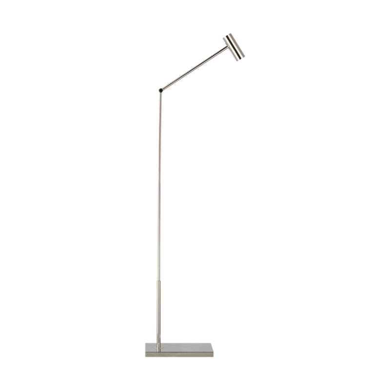 Visual Comfort SLFL57230 Ponte 1-lt 39" Tall LED Floor Lamp - Polished Nickel