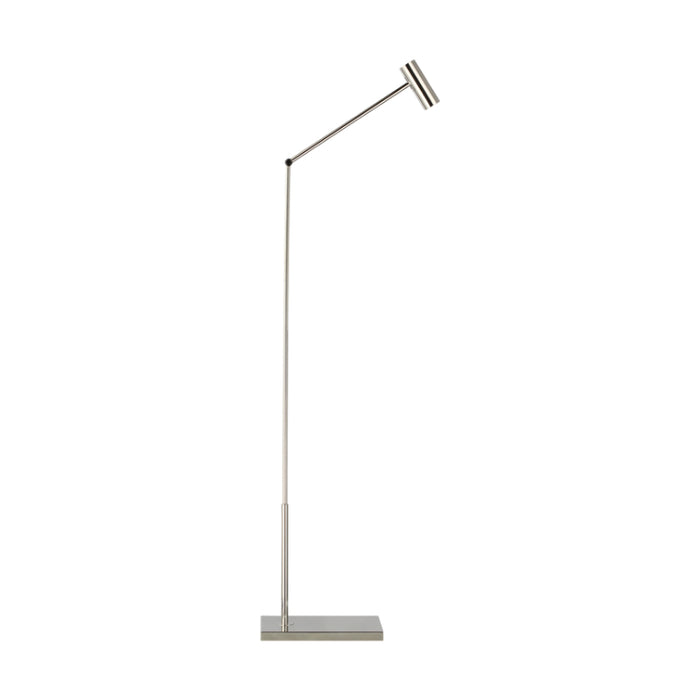 Visual Comfort SLFL57230 Ponte 1-lt 39" Tall LED Floor Lamp - Polished Nickel