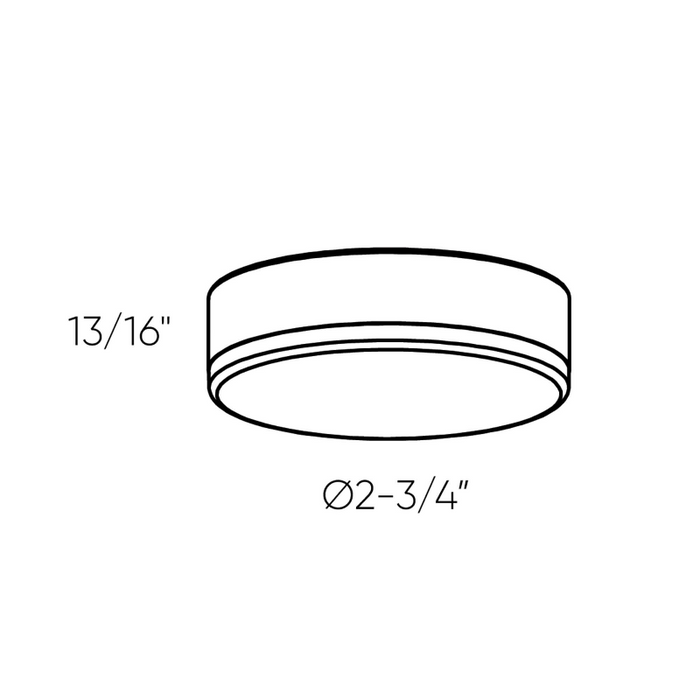 Dals SM-UP1 Smart 3" 12V Smart Add-On Puck, RGB+CCT