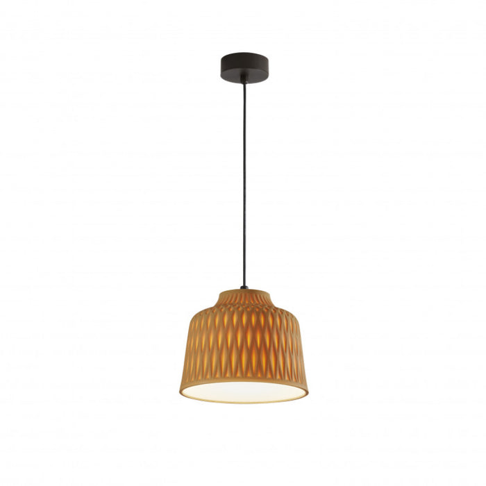 Bover Soft S/30 1-lt 12" LED Pendant-Ochre