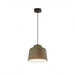 Bover Soft S/30 1-lt 12" LED Outdoor Pendant-Olive Grey