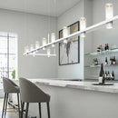 Sonneman 20QKZ46 Intervals 21-lt 4 x 16 Zig-Zag LED Pendant