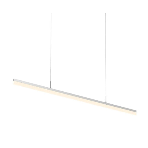 Sonneman 2348 Stiletto 1-lt 60" LED Pendant Bright Satin Aluminum