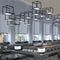 Sonneman 24Z0001 Cubix 4-lt 49" LED Pendant