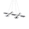 Sonneman 2577 Panels 7-lt 39" LED Pendant