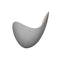 Sonneman 2671 Waveforms 12" LED Right Wall Sconce