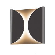 Sonneman 2710 Folds 8" LED Wall Sconce - Textured Bronze