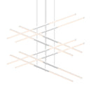 Sonneman 2804 Tik-Tak Stack 16-lt 48" 4-Tier LED Chandelier