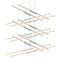 Sonneman 2806 Tik-Tak Stack 24-lt 48" 6-Tier LED Chandelier