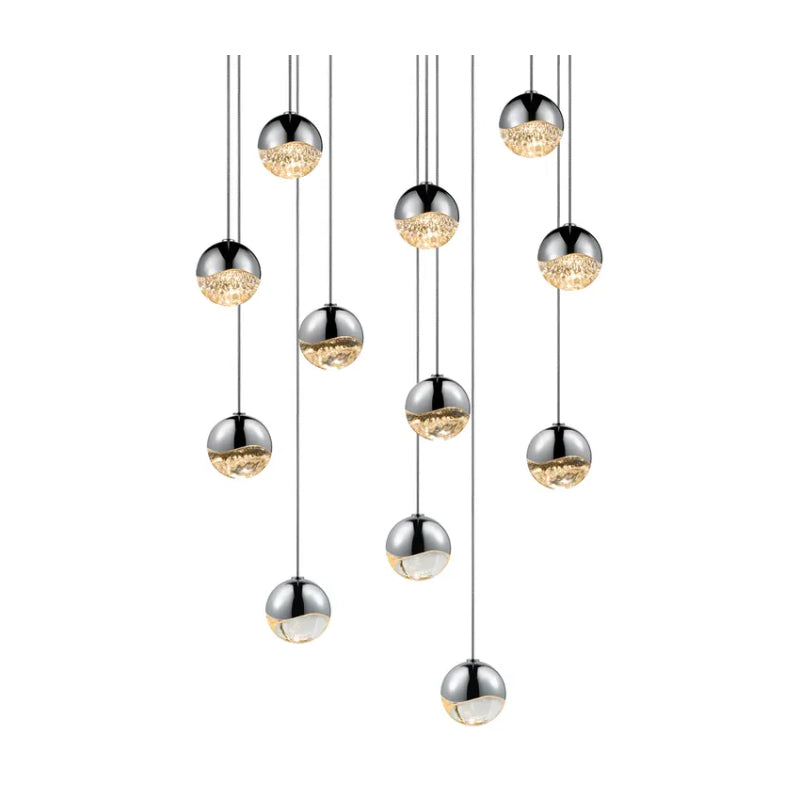 Sonneman 2917 Grapes 12-lt 16" LED Chandelier - Small