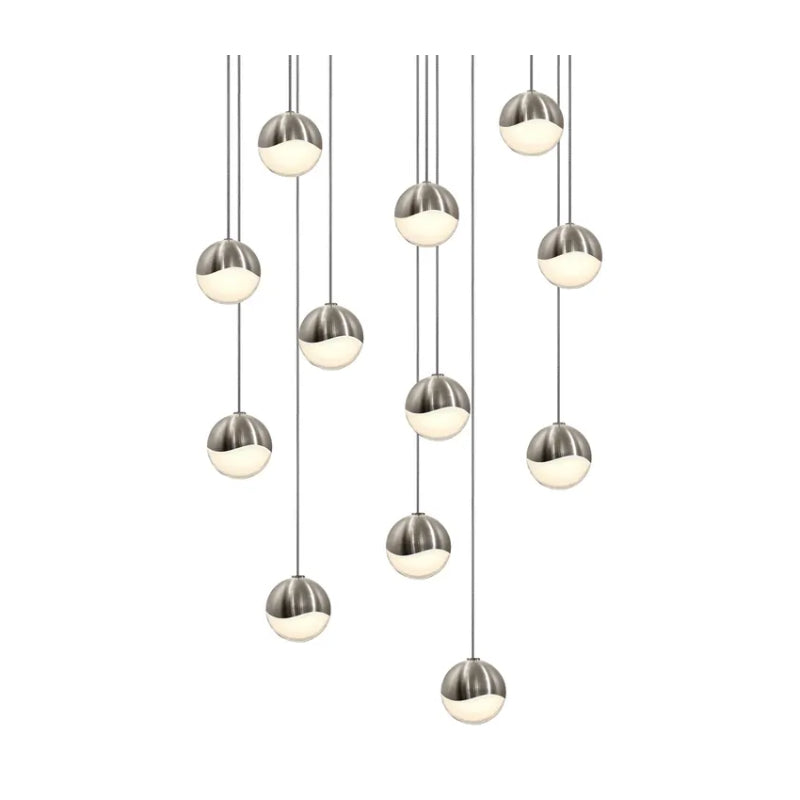 Sonneman 2917 Grapes 12-lt 16" LED Chandelier - Small