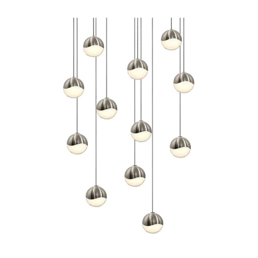 Sonneman 2917 Grapes 12-lt 16" LED Chandelier - Small