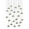 Sonneman 2918 Grapes 24-lt 26" LED Round Multipoint Pendant - Medium