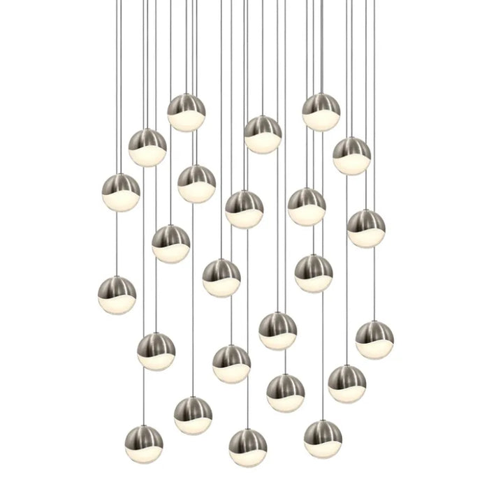 Sonneman 2918 Grapes 24-lt 26" LED Round Multipoint Pendant - Medium