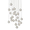 Sonneman 2966 Champagne Bubbles 24-lt 27" Round LED Chandelier