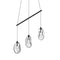 Sonneman 2973 Liquid 3-lt 37" LED Linear Spreader Chandelier