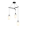Sonneman 2975 Liquid 3-lt 27" LED Tri-Spreader Chandelier