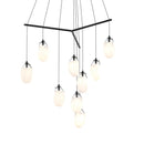 Sonneman 2977 Liquid 9-lt 51" LED Tri-Spreader Chandelier