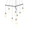 Sonneman 2977 Liquid 9-lt 51" LED Tri-Spreader Chandelier