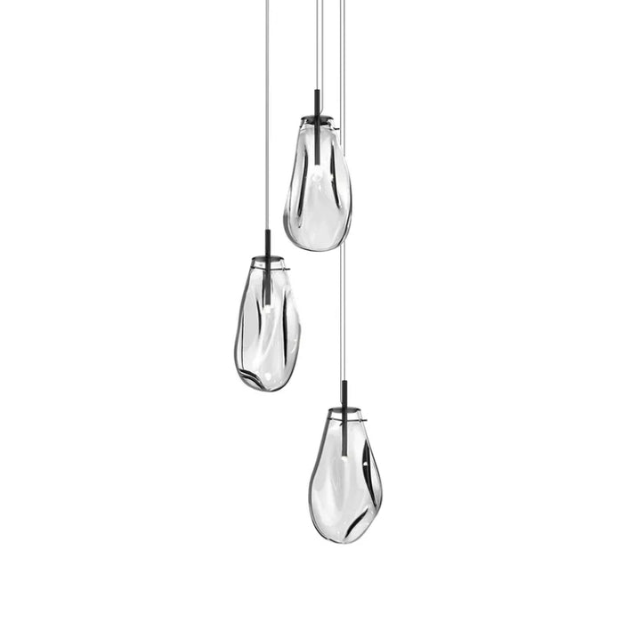 Sonneman 2981 Liquid 3-lt 23" Round LED Chandelier