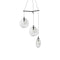 Sonneman 2995 Cantina Medium 3-lt 15" Tri-Spreader LED Chandelier