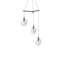Sonneman 2995 Cantina Small 3-lt 15" Tri-Spreader LED Chandelier