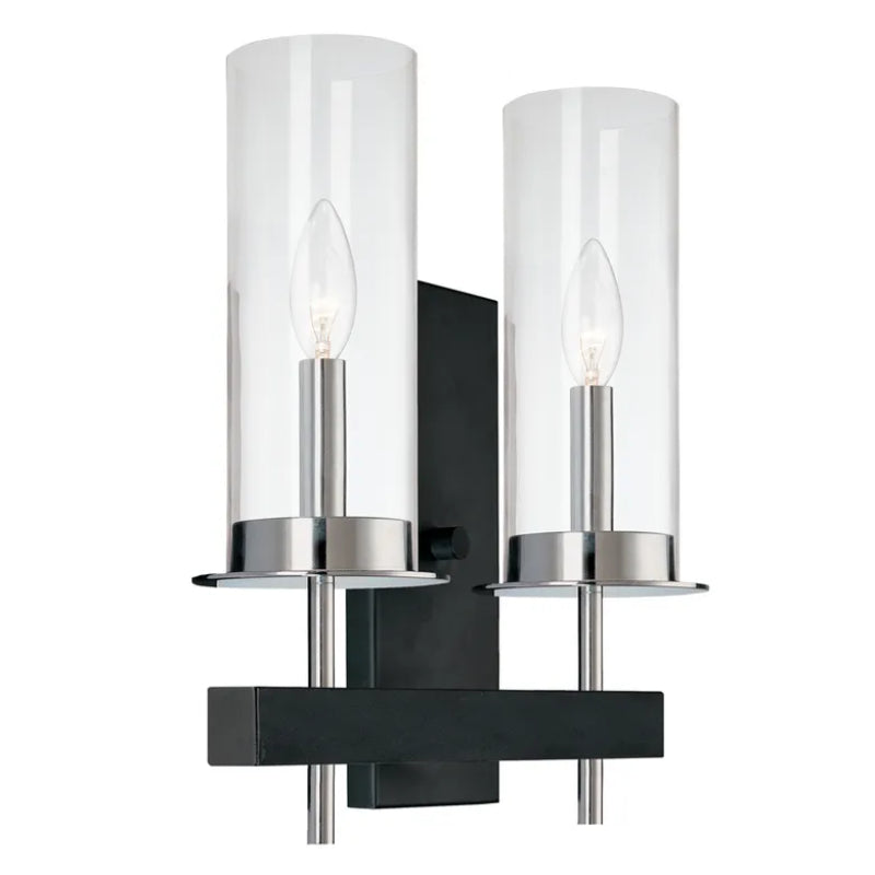 Sonneman 4062 Tuxedo 2-lt 15" Tall Double Wall Sconce
