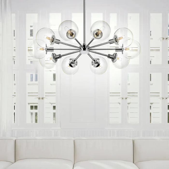 Sonneman 4598 Orb 10-lt 32" Radial Pendant