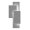 Sonneman 7110 Offset Panels 21" Tall Indoor/Outdoor LED Wall Sconce