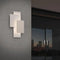 Sonneman 7110 Offset Panels 21" Tall Indoor/Outdoor LED Wall Sconce