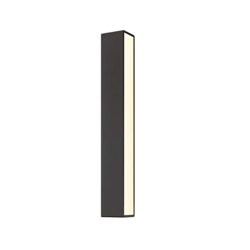 Sonneman 7254 Sideways 24" Tall LED Outdoor Wall Sconce - Textured Bronze